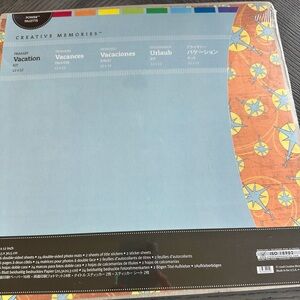 Creative Memories Vacation Scrapbook Kit
